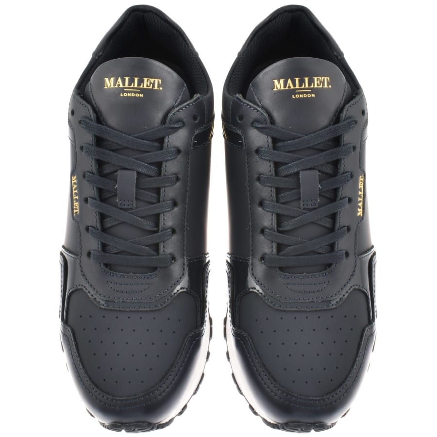Mens navy mallet trainers store
